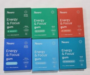 Order Neuro Gum L-theanine B12 Caffeine